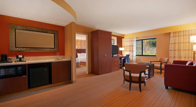 Четырёхместный люкс Courtyard by Marriott Oneonta
