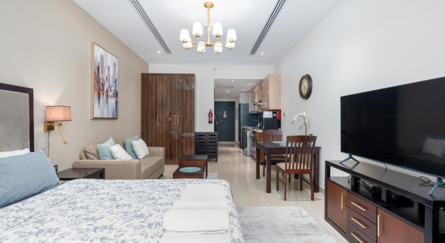 SuperHost - Vibrant Studio With Canal View Near Dubai Mall, Забронировать Апартаменты/квартира Дубай Эмират Дубай, рядом с Дубайский аквариум