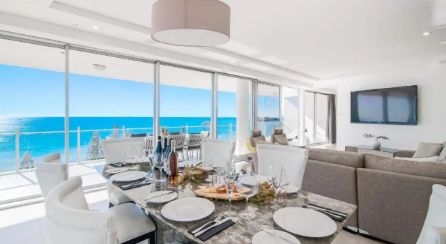 Апартаменты Deluxe с 3 комнатами Sea Pearl A1 Beach Resort