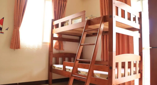 Bett im Wohnheim Fully B&B