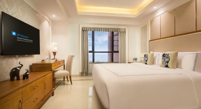 Люкс Deluxe с видом на океан Wyndham Hainan Clearwater Bay Resort