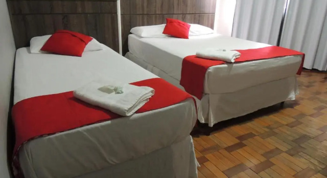 Трёхместный номер Standard Hotel Gontijo Belo Horizonte - Próximo a Rodoviária e Praça Sete