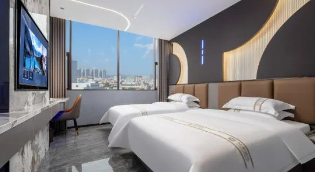 Двухместный люкс Yuexiang E-sports Homestay (Dongguan Dalang Branch)