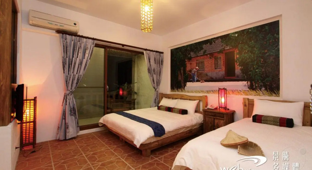 Трёхместный номер Standard с балконом Beautiful Yilan Resort