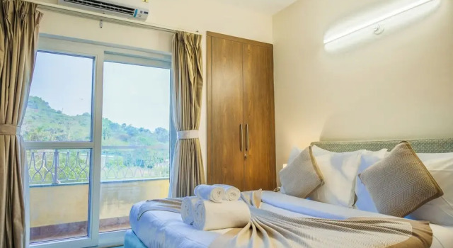 Апартаменты Alaya Stays Veera Marina 3 BHK Apartment