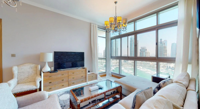 Dubai Marina- Iris Blue 1002, Забронировать Отель Отели Эмирата Дубая с парковкой, рядом с Остановка трамвая Marina Towers, Парковка
