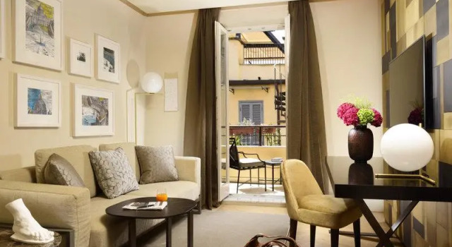 Двухместный люкс Deluxe Margutta 19 - Small Luxury Hotels of the World