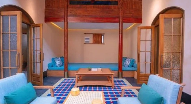 Люкс Jian Diaoyuan Shili Mountain House Homestay