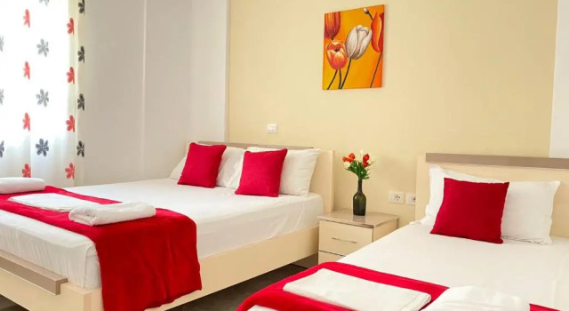 Семейный номер Standard с частичным видом на море Hotel Bella Vista