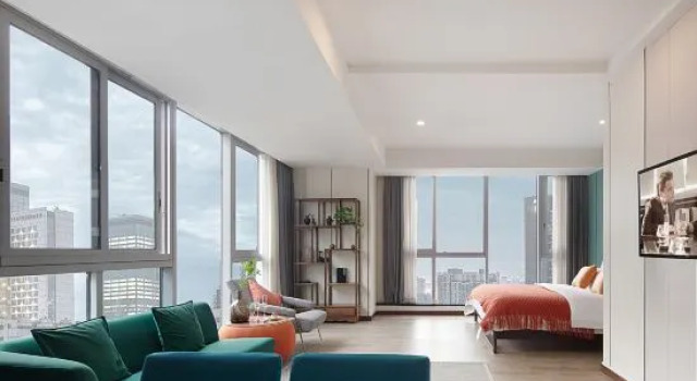 Люкс Business Yating Boutique Hotel (Chongqing Xinpaifang Fortune Center Branch)