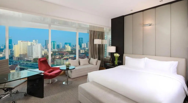 Двухместный номер Deluxe Hilton Shanghai City Center