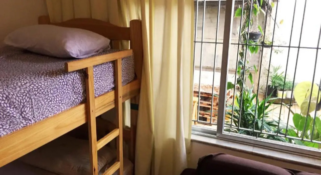 Кровать в общем номере Micasa Hostel - Congonhas