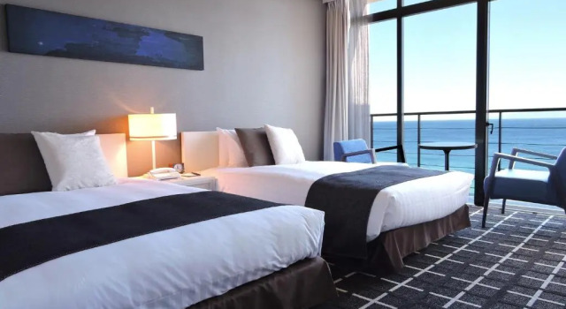 Двухместный номер Standard с видом на море Shimoda Prince Hotel