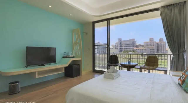 Двухместный номер Standard с балконом Pon Pon Wu Homestay