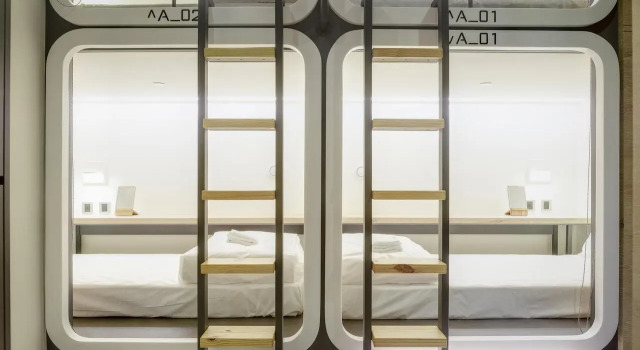 Кровать в общем номере (женский номер) Taiwan Youth Hostel & Capsule Hotel