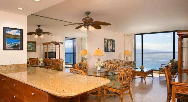 Номер Standard c 1 комнатой oceanfront Aston Mahana at Kaanapali