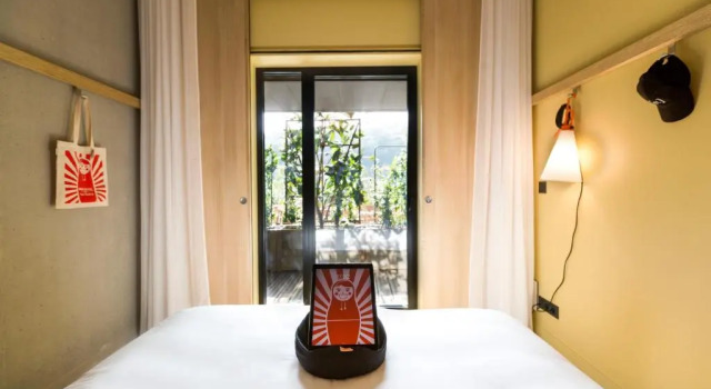 Двухместный номер Standard с видом на реку MOB HOTEL Lyon Confluence