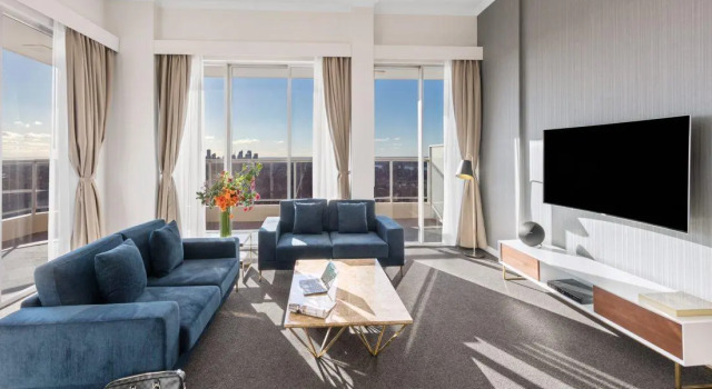 Номер Standard Пентхаус с 3 комнатами с видом на город Meriton Suites Bondi Junction