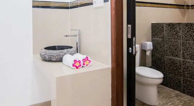 Двухместный номер Deluxe с видом на бассейн Lembongan Cempaka Villa & Restaurant by ABM