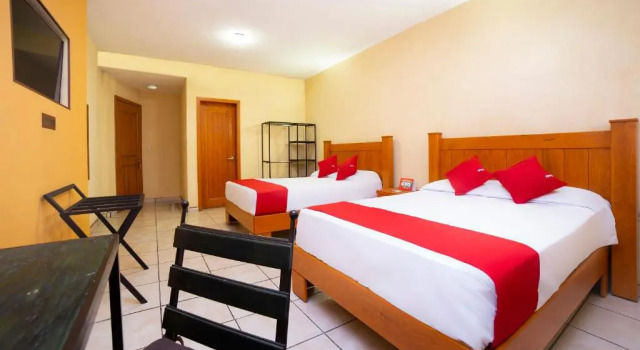 Трёхместный номер Standard OYO Promenade,Terminal Central de Autobuses de Guanajuato