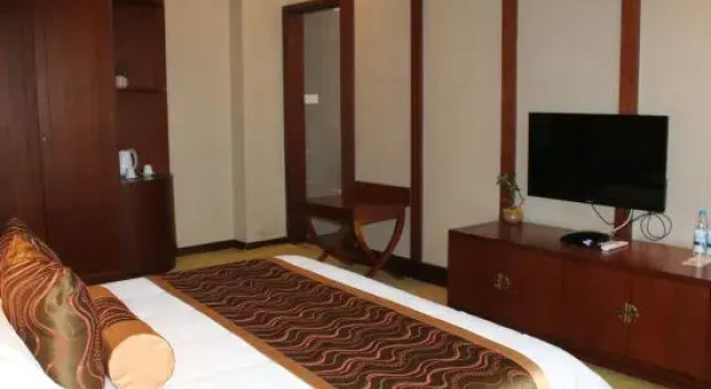 Семейный люкс с видом на внутренний двор Sunwu Academy Luofu Hotel