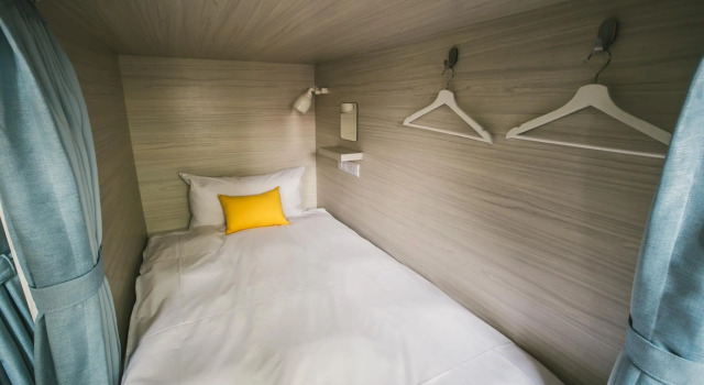 Кровать в общем номере (женский номер) Stray Birds Taichung Hostel