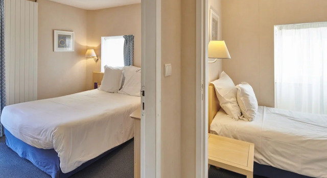 Двухместный номер Comfort с видом на море Hôtel Vacances Bleues Villa Caroline