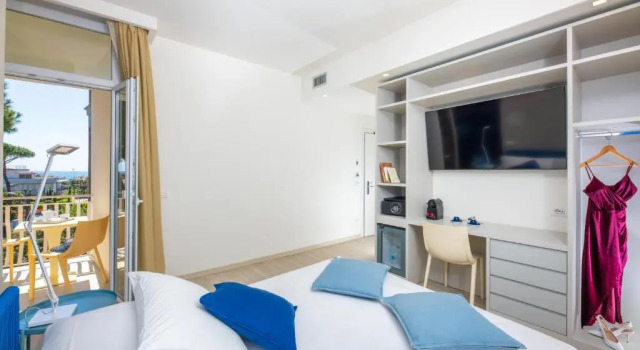 Двухместный номер Deluxe с балконом Amarina Hotel