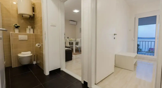 Апартаменты Seaview Studio Apartmani Sleeps 2 - Wifi & Tv