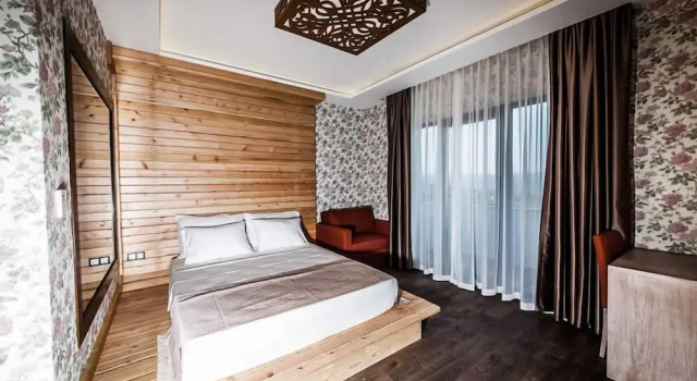 Двухместный номер Deluxe с балконом и с видом на озеро My Green Otel