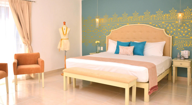 Кровать в общем номере Unic Design Hotel - Near Mamitas Beach Club