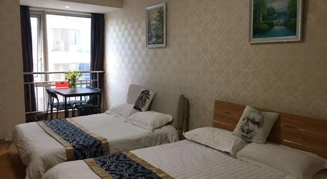 Номер Deluxe Tiandi Huadian Apartment Youlehui