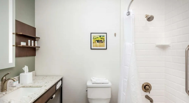 Двухместный номер Standard с балконом Hilton Garden Inn Davis Downtown