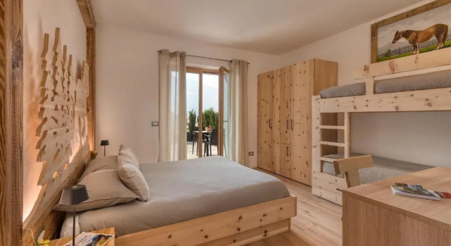 Четырёхместный номер Standard Agritur Maso Librar