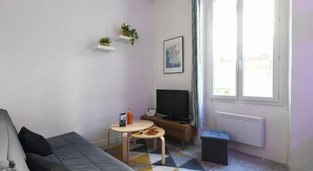 Студия Bright and comfortable studio in downtown Marseille - Welkeys