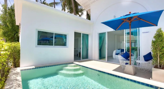 Семейный номер Standard с частичным видом на море La Perle Resort Koh Samui