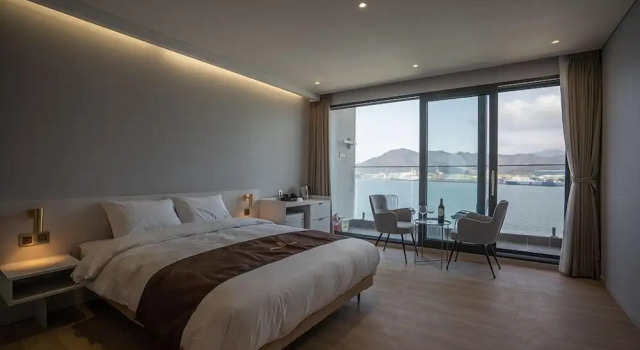 Двухместный номер Standard с видом на океан Masan Tourist Hotel