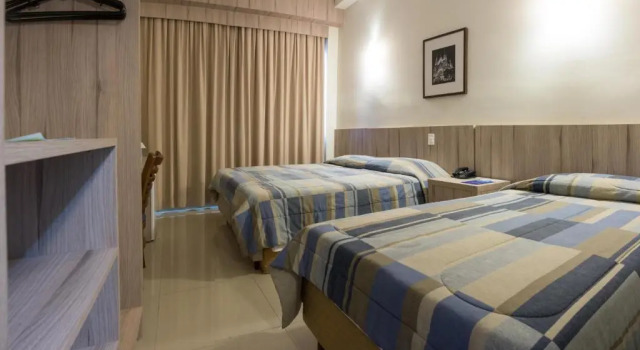 Трёхместный номер Deluxe Hotel Estação 101 - Itajaí