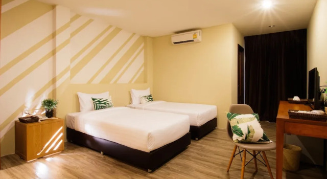 Двухместный номер Deluxe с красивым видом из окна The Pat Hotel