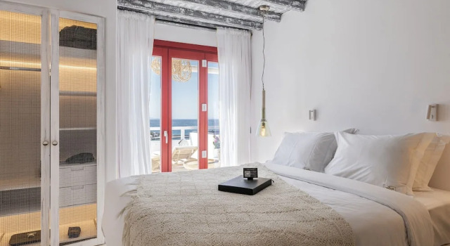 Двухместный люкс с видом на море The TownHouse Mykonos