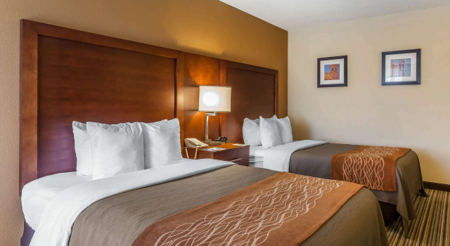 Четырёхместный номер Standard Comfort Inn - Hall of Fame