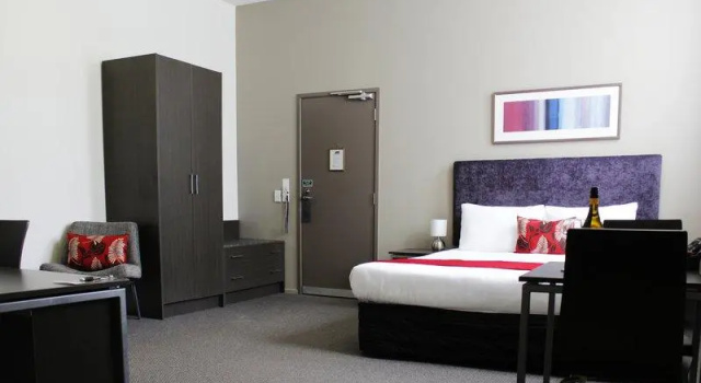 Четырёхместная студия Quest New Plymouth CBD Apartment Hotel