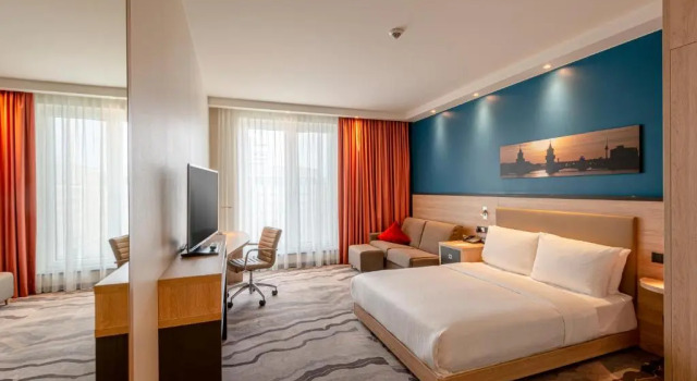 Двухместный номер Accessible Hampton by Hilton Berlin City Centre Alexanderplatz