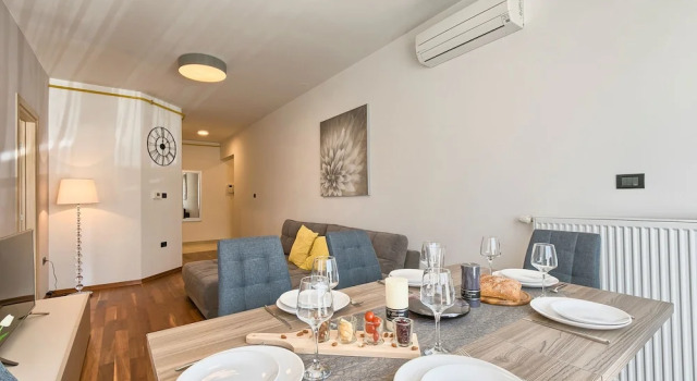 Апартаменты Grand с 3 комнатами с балконом Adriatic Apartments