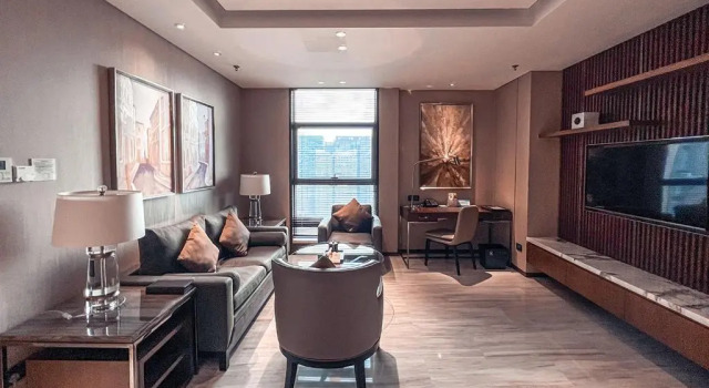 Двухместный люкс c 1 комнатой The Fairway Place, Xian - Marriott Executive Apartments