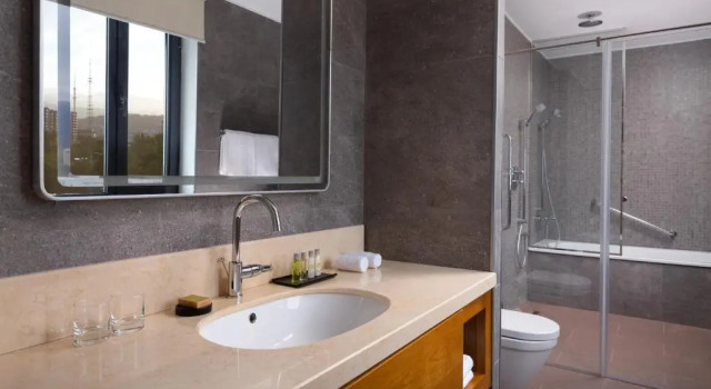 Двухместный люкс c 1 комнатой Отель DoubleTree by Hilton Almaty