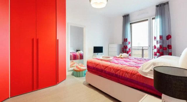 Fiera Milano Flat with Garage, Book Hotel Milano Lombardiet, nær San Leonardo Metro Station
