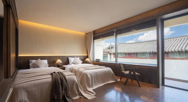 Номер Luxury Qingshanyue Panorama Design Resort