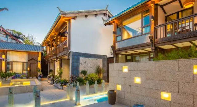 Musk·Villa Guanxueshan Zizai Courtyard Homestay (Lijiang Ancient City Dashuiche Branch), Забронировать Отель Отели Лицзян 3 звезды, рядом с Улица Сквер-стрит Древнего города Даянь, 3*