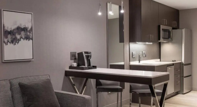 Двухместная студия с видом на город Residence Inn by Marriott Boston Downtown / South End